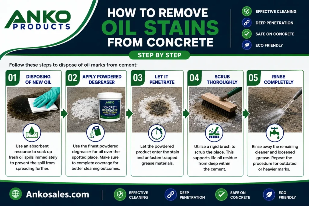Remove Oil Stains