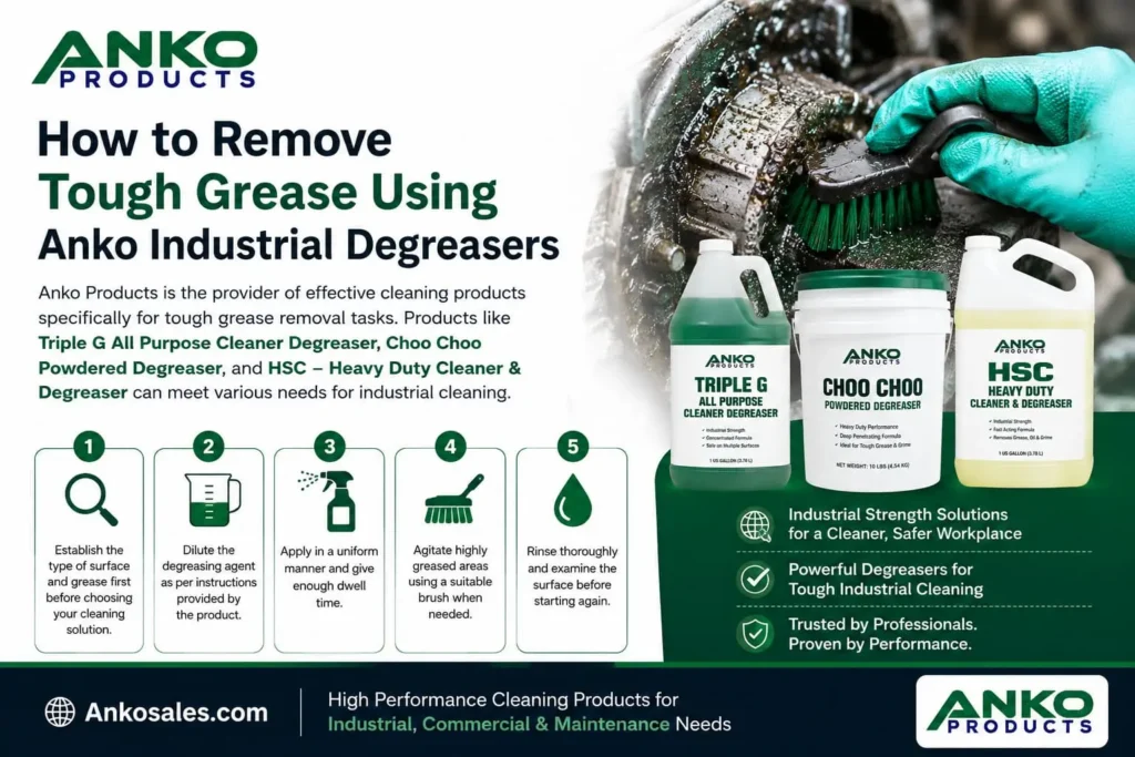 How to Remove Tough Grease 