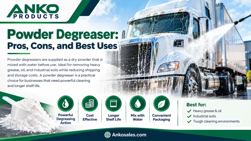 Powder Degreaser Truck Wash